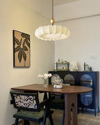 Veil Fabric Pendant Light – Modern LED Hanging Lamp | Soft Luxury Interior Lighting