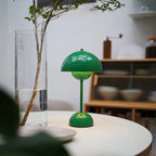 Lunarglo Table Lamp – Wireless Designer Lamp with Timeless Mid-Century Style