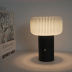 MushLume Rechargeable Night Light – Dimmable Mushroom Table Lamp | Modern Ambient LED Lighting