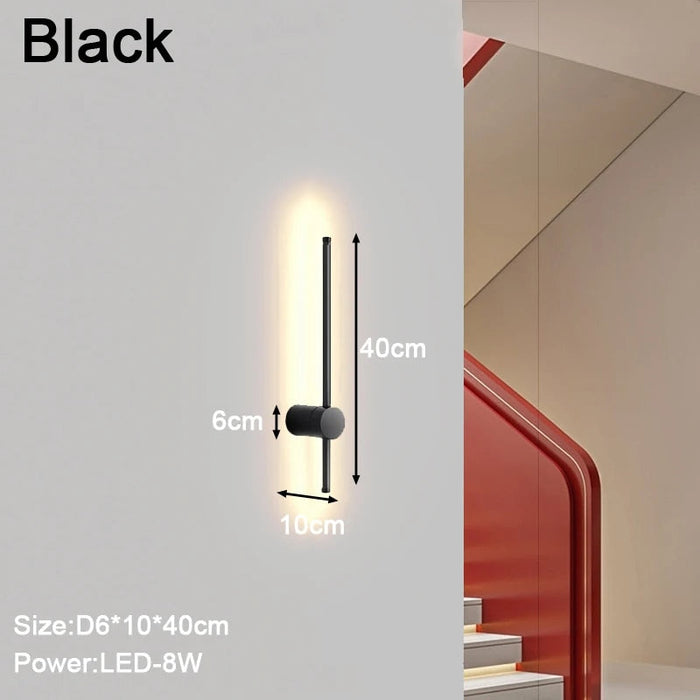 Eclipse Glow LED Wall Light – Modern Dimmable Wall Lamp | Contemporary Indoor Lighting | Elegant Ambient Illumination