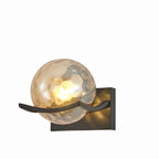 Lunara Glass LED Wall Light – Contemporary Designer Sconce | Modern Ambient Lighting