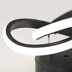 Modern LED Ring Ceiling Light – Dimmable Contemporary Flush Mount Lamp | Smart Ambient Interior Lighting