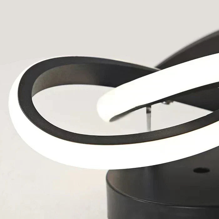 Modern LED Ring Ceiling Light – Dimmable Contemporary Flush Mount Lamp | Smart Ambient Interior Lighting