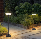 Solenva Portable Garden Lamp – Solar & USB Rechargeable Outdoor Light | Minimalist LED Floor Lamp for Indoor & Outdoor Spaces