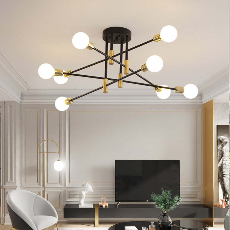 Valentina LED Ceiling Light – Modern Glass Flush Mount Lamp | Minimalist Ambient Interior Lighting