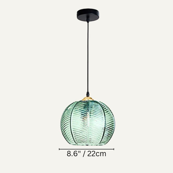 Aalin Pendant Light – Decorative Frosted Glass Hanging Lamp | Elegant Ambient Dining Lighting