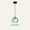 Aalin Pendant Light – Decorative Frosted Glass Hanging Lamp | Elegant Ambient Dining Lighting