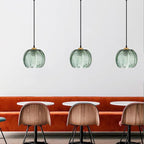 Aalin Pendant Light – Decorative Frosted Glass Hanging Lamp | Elegant Ambient Dining Lighting