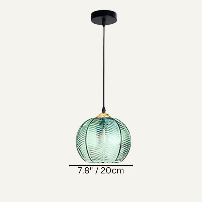 Aalin Pendant Light – Decorative Frosted Glass Hanging Lamp | Elegant Ambient Dining Lighting