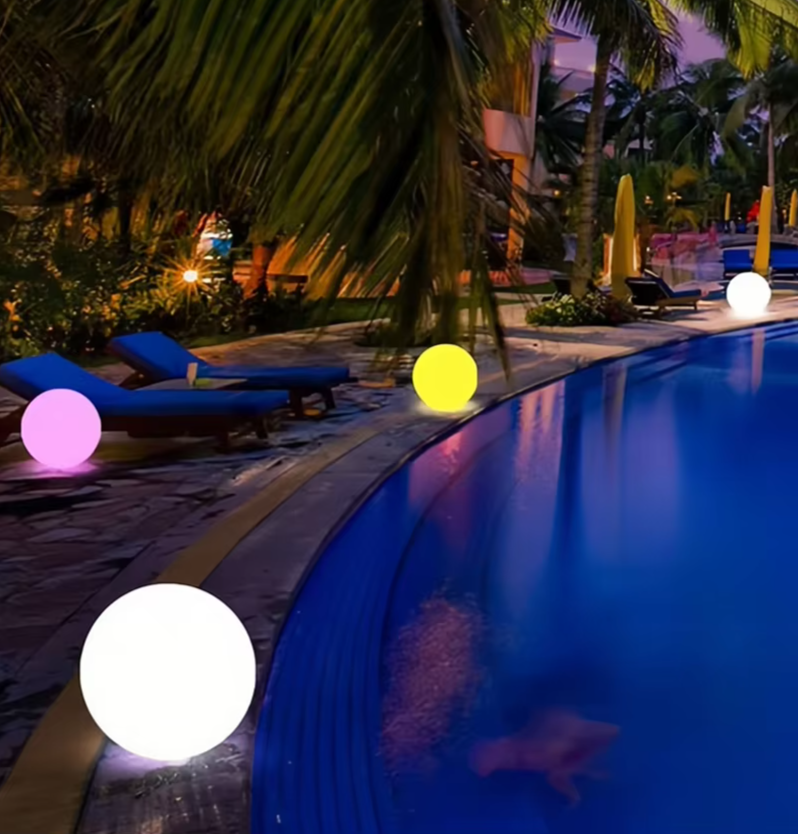 AuraSphere Solar LED Light Ball – RGB Waterproof Garden Globe with Remote Control | Decorative Outdoor Mood Lighting