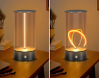 AuraPulse Touch Lamp – Rechargeable LED Mood Light | Minimalist Breathing Night Light for Modern Interiors