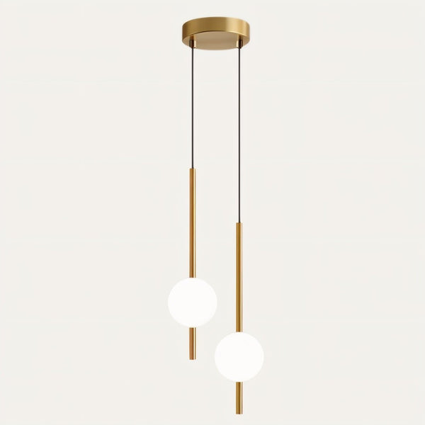 Afzal Pendant Light – Modern Glass Globe Hanging Lamp | Scandinavian Interior Lighting