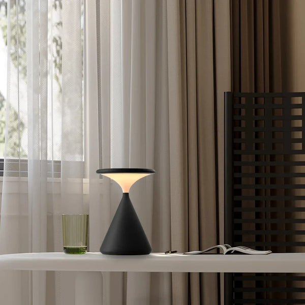 Lunare Rechargeable Table Lamp – Cordless Ambient Lighting | Premium Dimmable LED Design