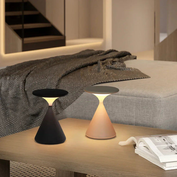Lunare Rechargeable Table Lamp – Cordless Ambient Lighting | Premium Dimmable LED Design
