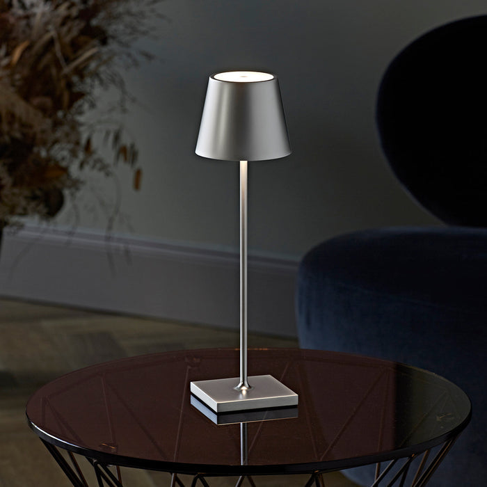 Linea Rechargeable Table Lamp – Dimmable Cordless LED Lamp | Modern Portable Lighting