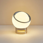 Atelier Opal Table Lamp – Bauhaus Glass Table Light | Minimalist Designer Lighting for Modern Interiors