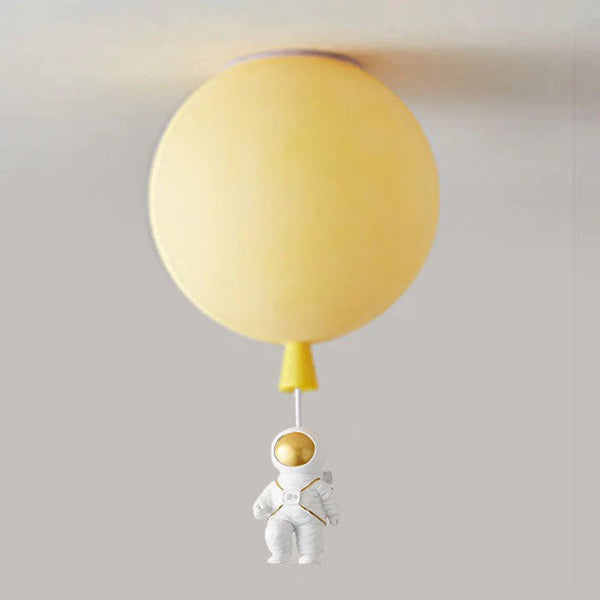 Fateh Astronaut LED Ceiling Light – Modern Moon Inspired Ceiling Lamp | Creative Space-Themed Interior Lighting