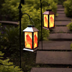 Charming Cardinal Lantern – Solar Decorative Outdoor Lantern | Portable Garden Lighting