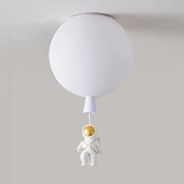 Fateh Astronaut LED Ceiling Light – Modern Moon Inspired Ceiling Lamp | Creative Space-Themed Interior Lighting