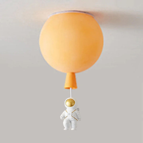 Fateh Astronaut LED Ceiling Light – Modern Moon Inspired Ceiling Lamp | Creative Space-Themed Interior Lighting