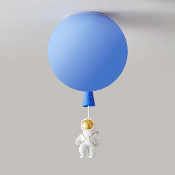 Fateh Astronaut LED Ceiling Light – Modern Moon Inspired Ceiling Lamp | Creative Space-Themed Interior Lighting