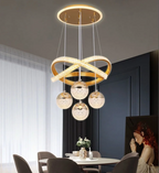 Aurevista LED Pendant Light – Modern Art Deco Hanging Lamp | Elegant Ambient Lighting for Contemporary Interiors