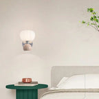 Cream Resin LED Wall Light – Modern Designer Wall Sconce | Soft Ambient Interior Lighting
