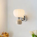 Veloura Wall Light – Modern Cream LED Wall Lamp | Scandinavian Ambient Lighting for Elegant Interiors