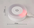 Novalyte Touch Lamp – Rechargeable LED Night Light | Portable Ambient Table Lamp for Modern Spaces