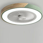 AeroLume Bladeless Ceiling Fan Light – Modern Integrated LED Ceiling Fan | Minimalist Remote-Control Smart Cooling Lamp