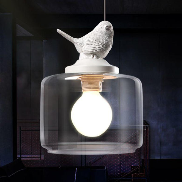 Bird Pendant Light – Artistic Glass Hanging Lamp | Elegant Nature-Inspired Ceiling Lighting