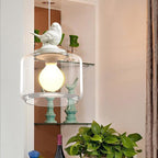 Bird Pendant Light – Artistic Glass Hanging Lamp | Elegant Nature-Inspired Ceiling Lighting