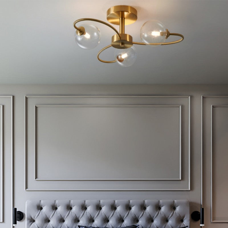 BLOOM Ceiling Light – Sculptural Glass Chandelier | Modern Geometric Statement Lighting