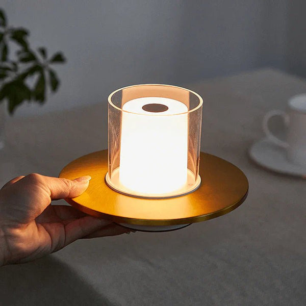 AuraFlame LED Mood Light – Induction Candle Lamp | Modern Ambient Lighting