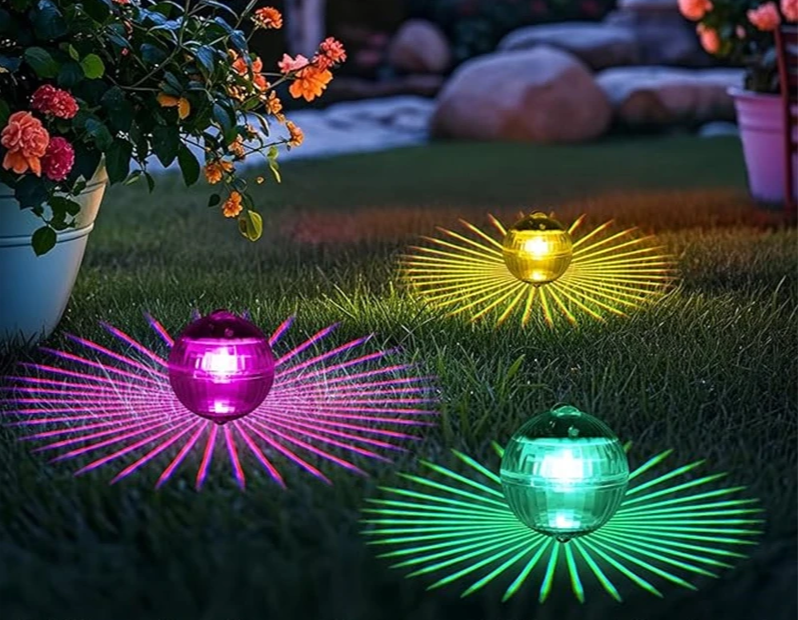 LumiWave Solar Floating Pool Light – RGB Waterproof Garden & Pool Lamp | Colour-Changing Outdoor Ambience