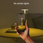 LumaTouch Rechargeable Table Lamp – Cordless Dimmable LED Light | Premium Touch-Control Ambient Lighting