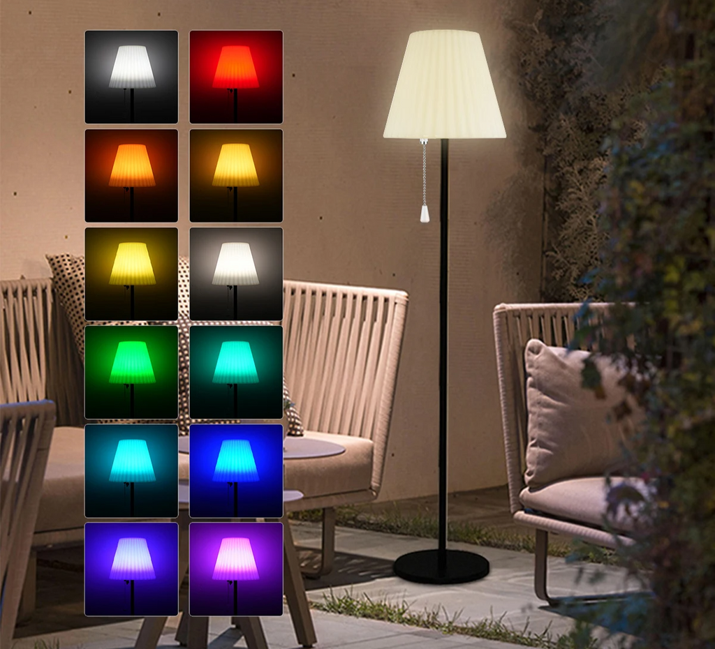 Solisphere Table Lamp – Rechargeable RGB Solar Light | Portable Indoor & Outdoor Ambient Lighting