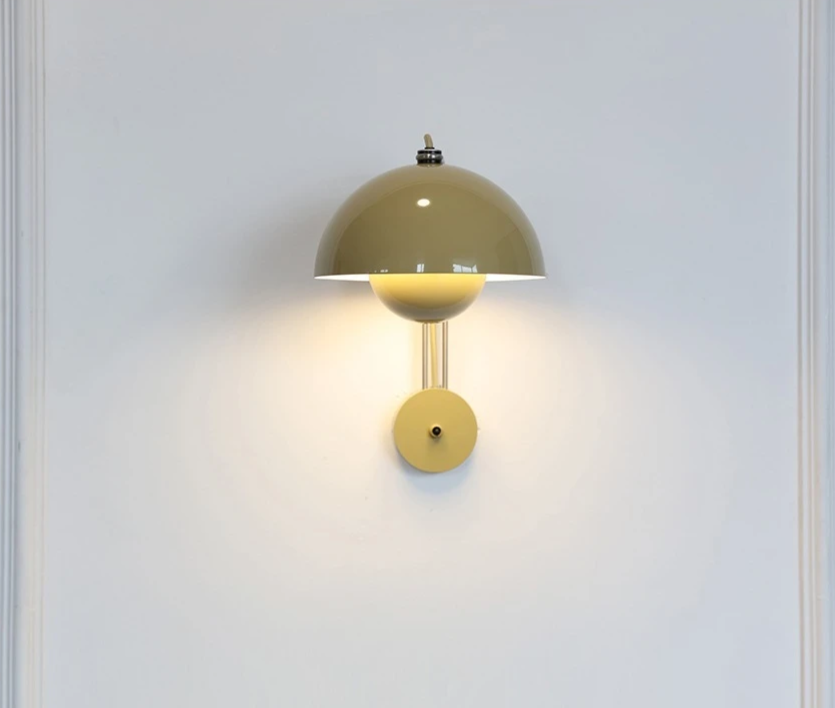 Nordic Bud LED Wall Light – Contemporary E26 Wall Lamp | Soft Ambient Lighting | Modern Interior Accent