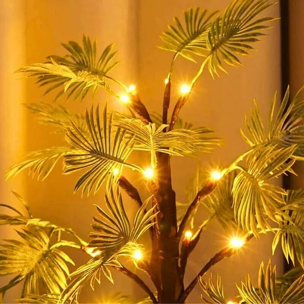 WinterPalm LED Decorative Light – Festive Palm Tree Lamp | Warm Ambient Holiday Lighting