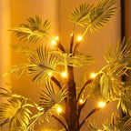 WinterPalm LED Decorative Light – Festive Palm Tree Lamp | Warm Ambient Holiday Lighting