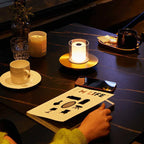 AuraFlame LED Mood Light – Induction Candle Lamp | Modern Ambient Lighting