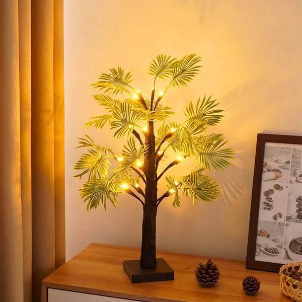 WinterPalm LED Decorative Light – Festive Palm Tree Lamp | Warm Ambient Holiday Lighting