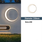 AeroGuard LED Wall Light – Waterproof Indoor & Outdoor Wall Lamp | Modern Architectural Lighting