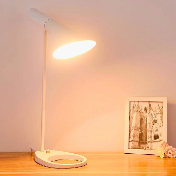 Modern Minimalist LED Table Lamp – Sculptural Design Meets Functional Lighting
