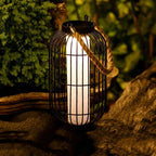 EmulanceGlo LED Solar Lamp – Decorative Solar Outdoor Light | IP55 Weather-Resistant Garden Lighting