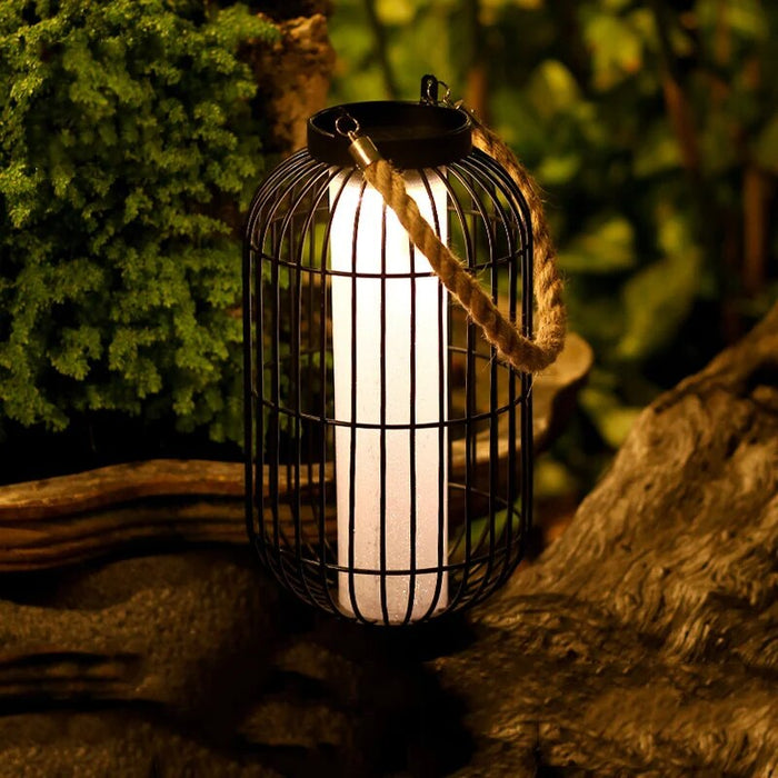 EmulanceGlo LED Solar Lamp – Decorative Solar Outdoor Light | IP55 Weather-Resistant Garden Lighting