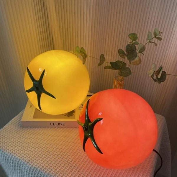 Tomato LED Table Lamp – Playful Design with Warm Ambient Lighting