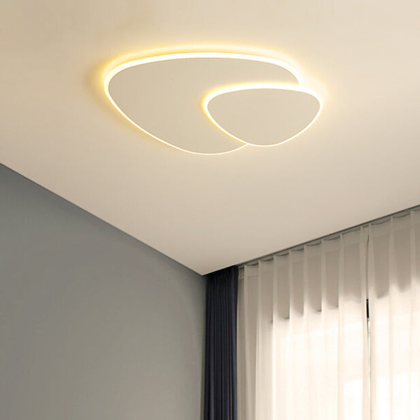 Leaf Design LED Ceiling Light – Modern Minimalist Flush Mount | Natural Ambient Interior Lighting