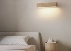 Zenora Stone Wall Light – Wabi-Sabi LED Wall Lamp | Natural Stone Ambient Lighting | Japandi Interior Elegance