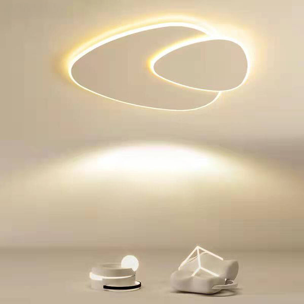 Leaf Design LED Ceiling Light – Modern Minimalist Flush Mount | Natural Ambient Interior Lighting